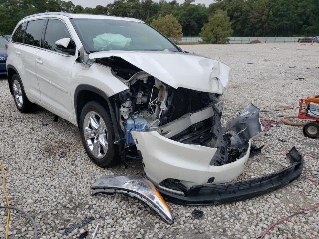 TOYOTA HIGHLANDER 2016 with VIN 5TDDKRFH8GS246606 - Photo from auction