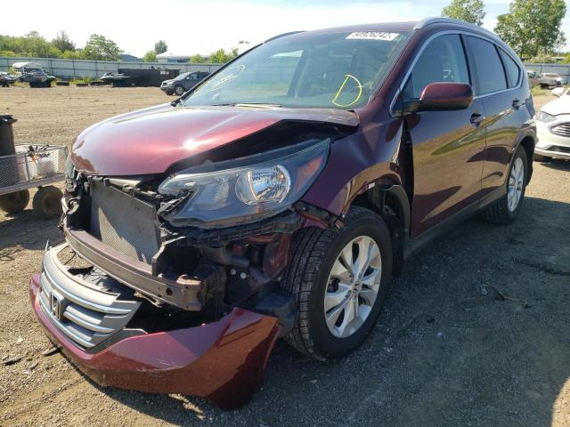 Photo 2 from auction – 2013 HONDA CR-V EXL with VIN 5J6RM4H76DL059086