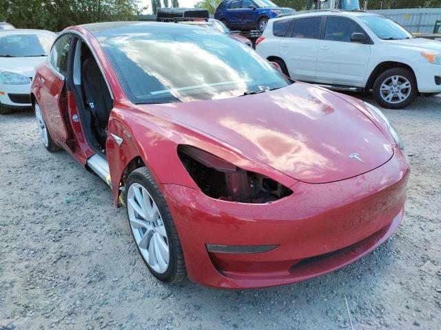 TESLA MODEL 3 2020 with VIN 5YJ3E1EBXLF620326 - Photo from auction