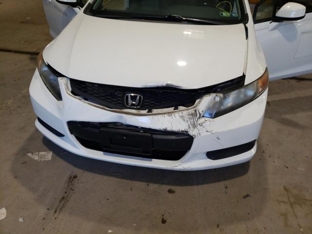 Photo 9 from auction – 2012 HONDA CIVIC EXL with VIN 2HGFG3B0XCH525069