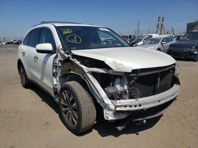 ACURA MDX TECHNO 2015 with VIN 5FRYD4H48FB032984 - Photo from auction