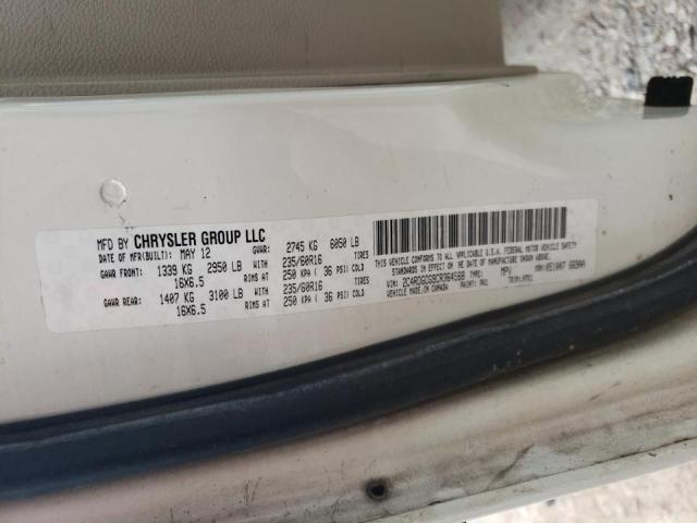 Photo 10 from auction – 2012 DODGE GRAND CARA with VIN 2C4RDGCG9CR364568
