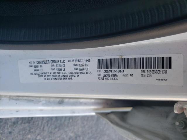 Photo 10 from auction – 2014 DODGE AVENGER SE with VIN 1C3CDZAB1EN145648