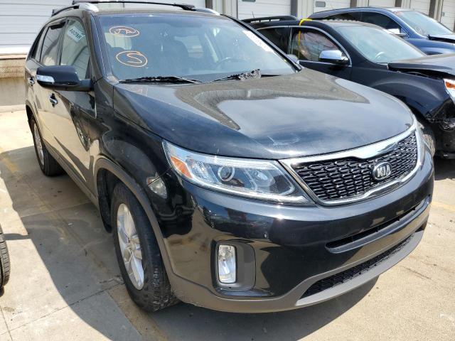 KIA SORENTO LX 2014 with VIN 5XYKT4A60EG532828 - Photo from auction
