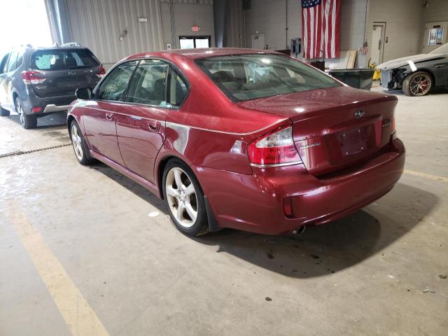 Photo 3 from auction – 2009 SUBARU LEGACY 2.5 with VIN 4S3BL616497217612