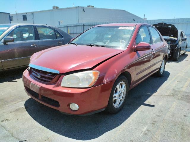 Photo 2 from auction – 2005 KIA SPECTRA LX with VIN KNAFE122555145865