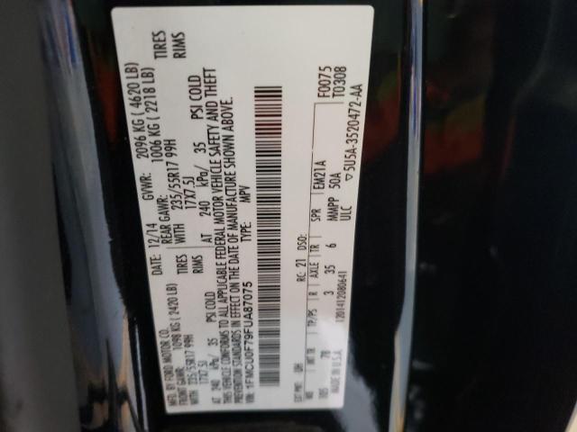 Photo 10 from auction – 2015 FORD ESCAPE S with VIN 1FMCU0F79FUA87075