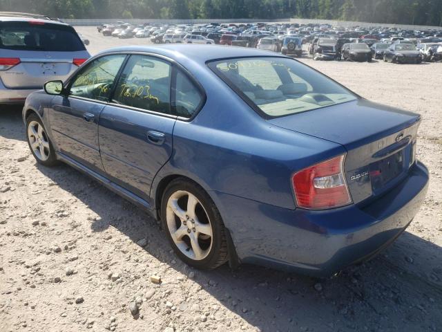 Photo 3 from auction – 2007 SUBARU LEGACY 2.5 with VIN 4S3BL616977204433
