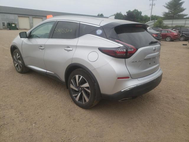 Photo 3 from auction – 2022 NISSAN MURANO SL with VIN 5N1AZ2CS0NC117002