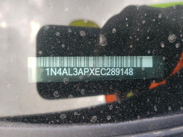 Photo 10 from auction – 2014 NISSAN ALTIMA 2.5 with VIN 1N4AL3APXEC289148