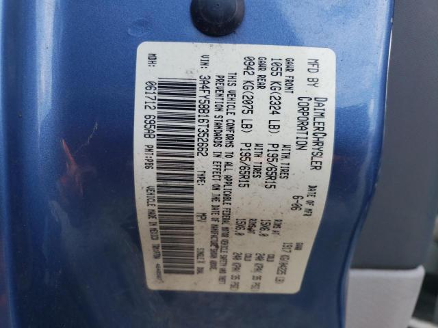 Photo 10 from auction – 2006 CHRYSLER PT CRUISER with VIN 3A4FY58B16T352662