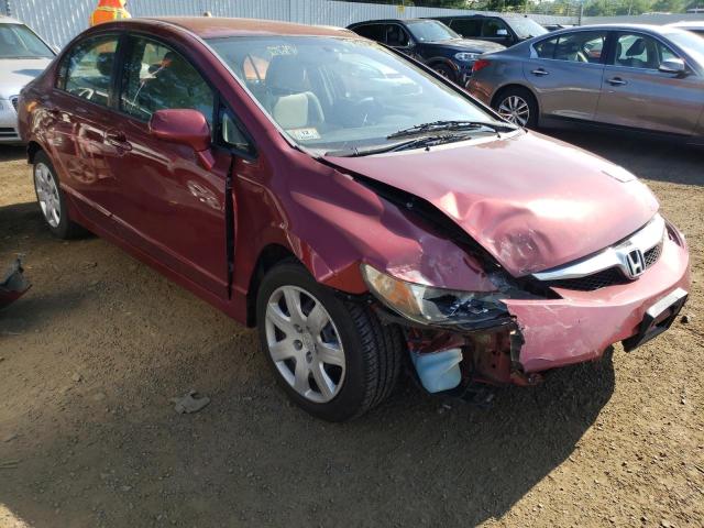HONDA CIVIC LX 2011 with VIN 2HGFA1F51BH544619 - Photo from auction