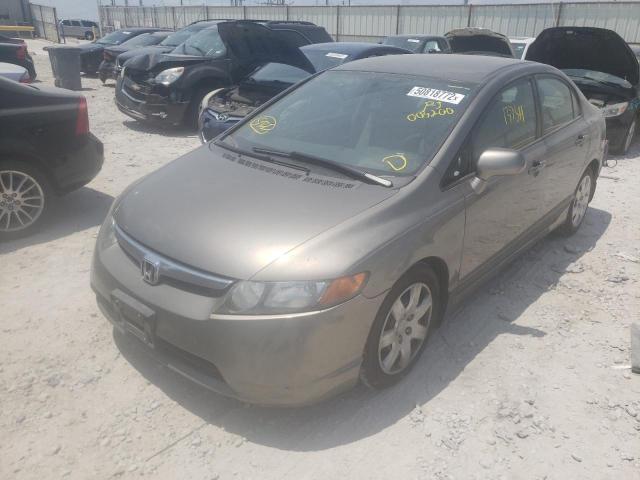 Photo 2 from auction – 2007 HONDA CIVIC LX with VIN 1HGFA16577L003200