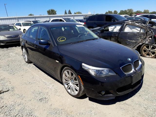 BMW 550 I 2008 with VIN WBANW53548CT55169 - Photo from auction