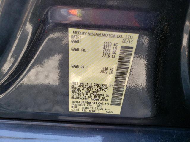 Photo 10 from auction – 2013 NISSAN ALTIMA 2.5 with VIN 1N4AL3AP9DC910619