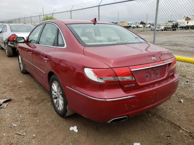 Photo 3 from auction – 2011 HYUNDAI AZERA GLS with VIN KMHFC4DF7BA544026