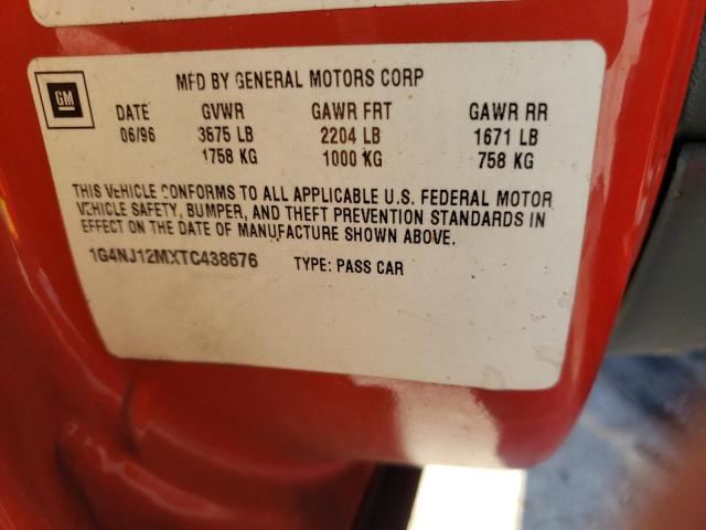 Photo 10 from auction – 1996 BUICK SKYLARK GR with VIN 1G4NJ12MXTC438676