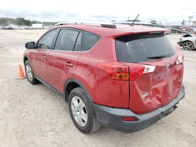 Photo 3 from auction – 2015 TOYOTA RAV4 LE with VIN JTMZFREV2FJ057057