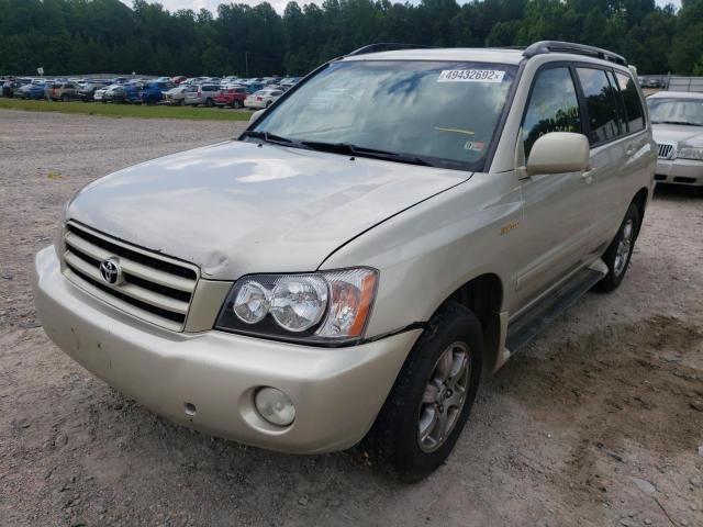 Photo 2 from auction – 2002 TOYOTA HIGHLANDER with VIN JTEHF21A220058937