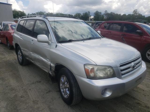 TOYOTA HIGHLANDER 2005 z numerem VIN JTEGP21A850054632 - Zdjęcie z aukcji