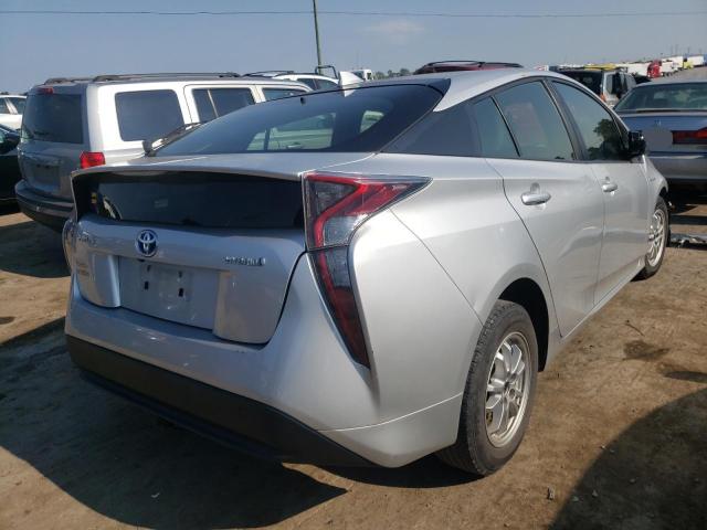 Photo 4 from auction – 2016 TOYOTA PRIUS with VIN JTDKBRFU6G3510671