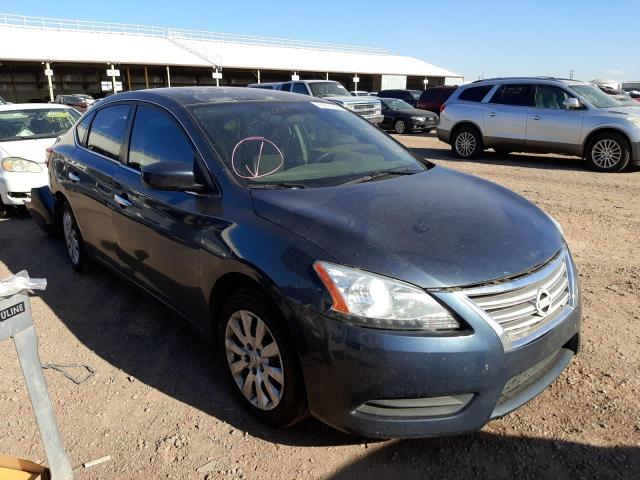 NISSAN SENTRA S 2014 with VIN 3N1AB7AP1EY226020 - Photo from auction