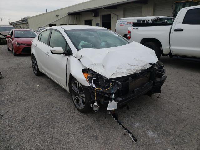 KIA FORTE EX 2015 with VIN KNAFX4A89F5378845 - Photo from auction