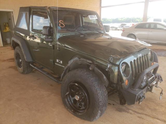 JEEP WRANGLER X 2007 with VIN 1J4FA24117L134962 - Photo from auction