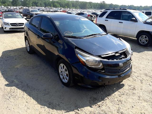 KIA RIO LX 2017 with VIN KNADM4A35H6061307 - Photo from auction