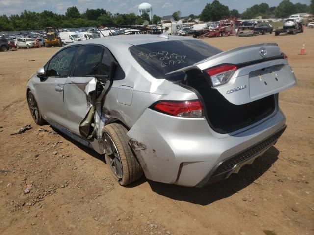 Photo 3 from auction – 2020 TOYOTA COROLLA SE with VIN 5YFP4RCE5LP051499