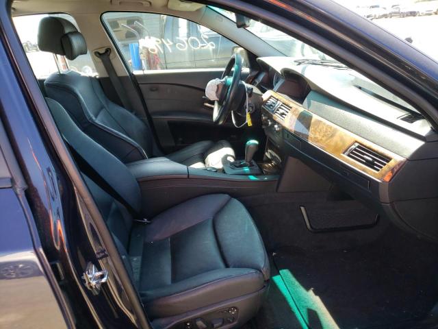 Photo 5 from auction – 2007 BMW 530 I with VIN WBANE73587CM51643