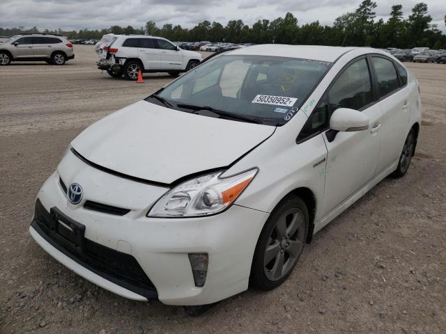 Photo 2 from auction – 2015 TOYOTA PRIUS with VIN JTDKN3DU0F0430225