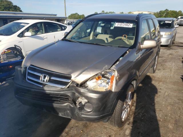 Photo 2 from auction – 2005 HONDA CR-V LX with VIN SHSRD68595U304380