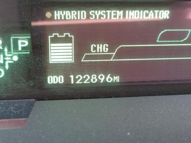 Photo 8 from auction – 2010 TOYOTA PRIUS with VIN JTDKN3DU3A1265550