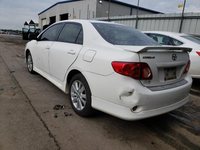 Photo 3 from auction – 2009 TOYOTA COROLLA BA with VIN 1NXBU40E19Z078045