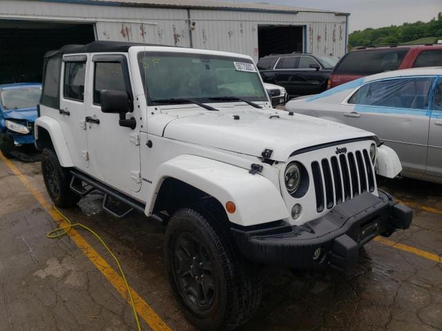 JEEP WRANGLER U 2016 with VIN 1C4BJWEG7GL172758 - Photo from auction
