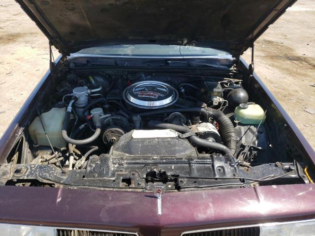Photo 7 from auction – 1987 OLDSMOBILE CUTLASS SU with VIN 1G3GR1195HP324684