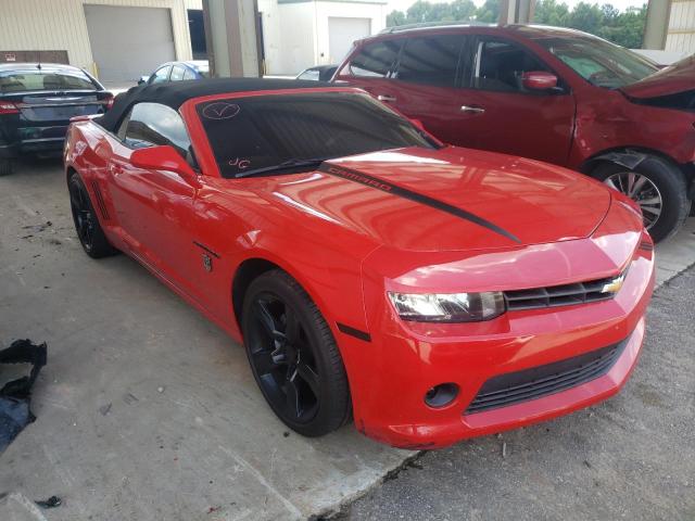 CHEVROLET CAMARO LT 2015 with VIN 2G1FD3D35F9268828 - Photo from auction
