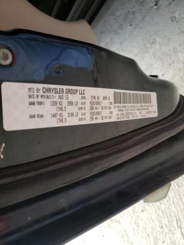 Photo 10 from auction – 2013 CHRYSLER TOWN & COU with VIN 2C4RC1CG9DR537636