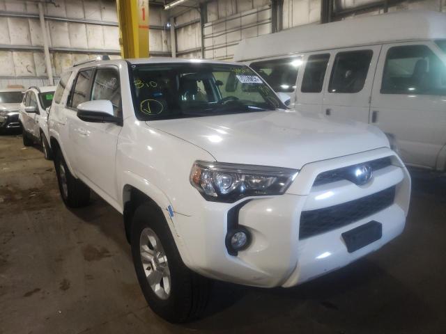 TOYOTA 4RUNNER SR 2016 with VIN JTEBU5JR2G5333560 - Photo from auction