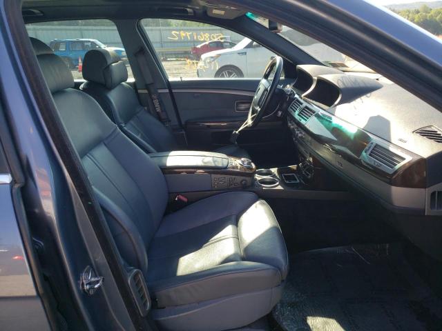 Photo 5 from auction – 2006 BMW 750 LI with VIN WBAHN83516DT37804