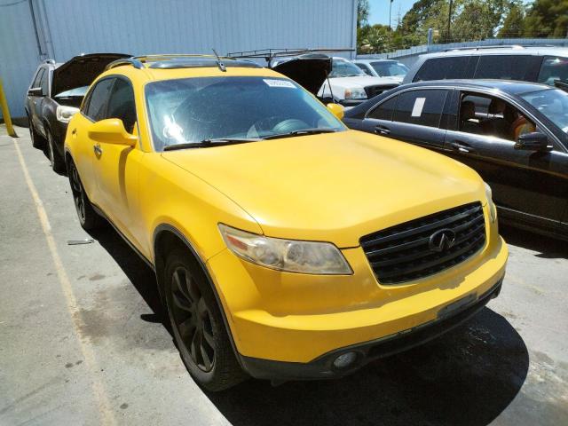 INFINITI FX35 2003 with VIN JNRAS08WX3X207448 - Photo from auction