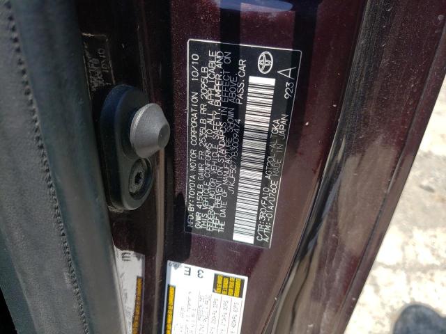 Photo 10 from auction – 2011 TOYOTA SCION TC with VIN JTKJF5C77B3009474