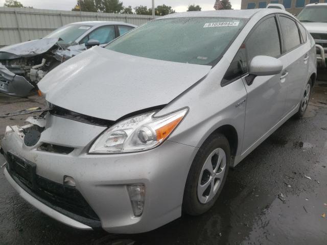 Photo 2 from auction – 2013 TOYOTA PRIUS with VIN JTDKN3DU4D5687355