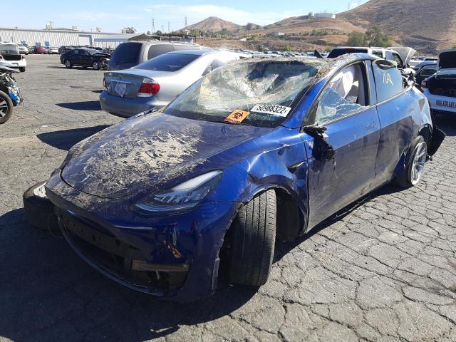 Photo 2 from auction – 2022 TESLA MODEL Y with VIN 7SAYGDEEXNF363394
