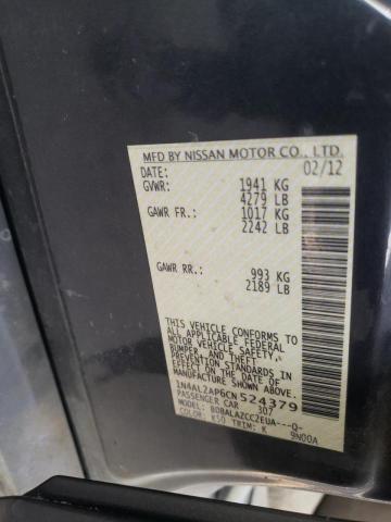 Photo 10 from auction – 2012 NISSAN ALTIMA BAS with VIN 1N4AL2AP6CN524379