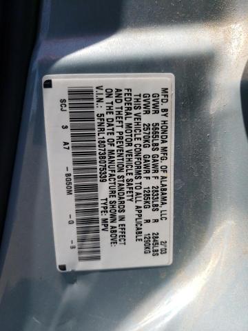 Photo 10 from auction – 2003 HONDA ODYSSEY EX with VIN 5FNRL18073B075339