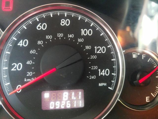 Photo 8 from auction – 2009 SUBARU LEGACY 2.5 with VIN 4S3BL616797226000