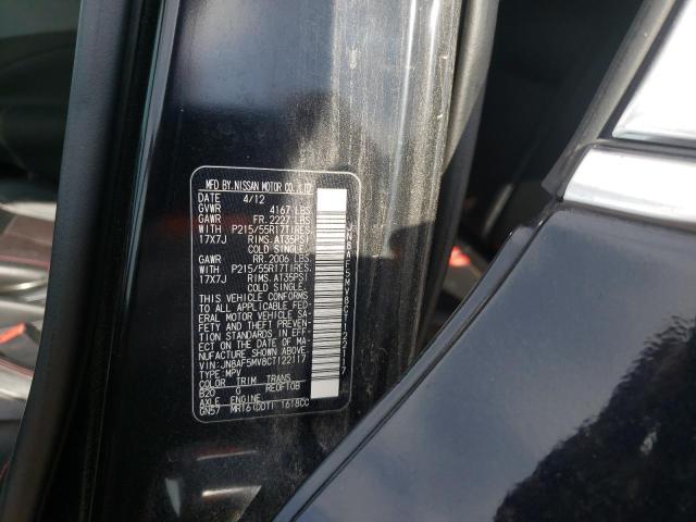 Photo 10 from auction – 2012 NISSAN JUKE S with VIN JN8AF5MV8CT122117