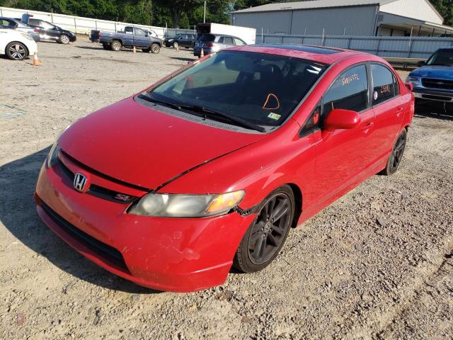 Photo 2 from auction – 2008 HONDA CIVIC SI with VIN 2HGFA55518H703012
